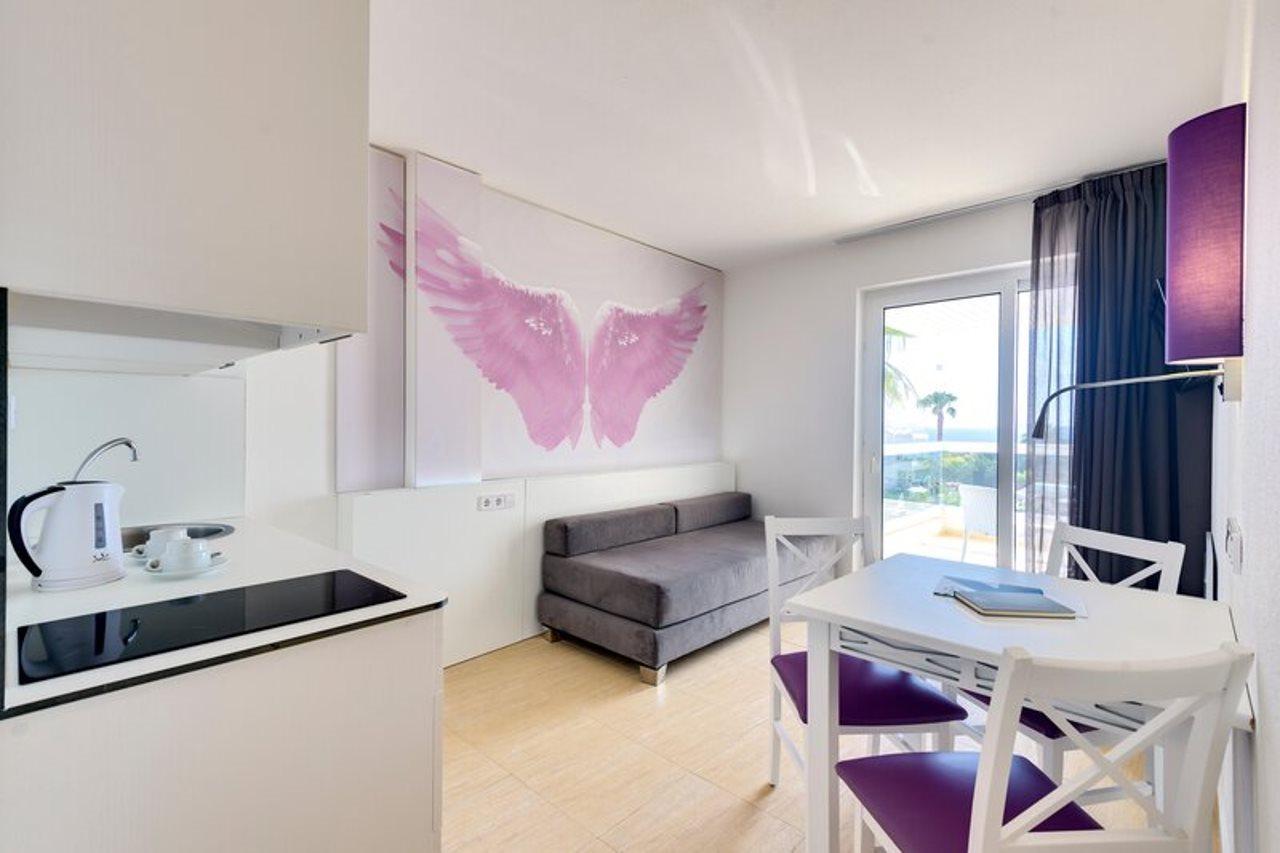 Aparthotel Tropic Garden Santa Eularia des Riu Bagian luar foto